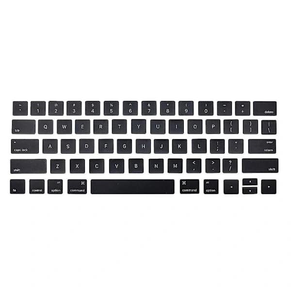 1 sarja näppäimistön näppäimiä US-asettelulla MacBook Pro 13 \" A1708 2016 2017 -malliin