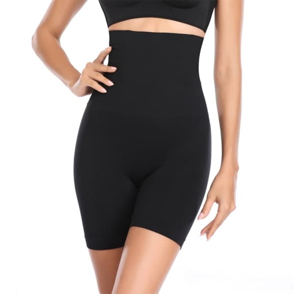 IC Sorte Højtaljede Postpartum Shaping Shorts, Dame Midje