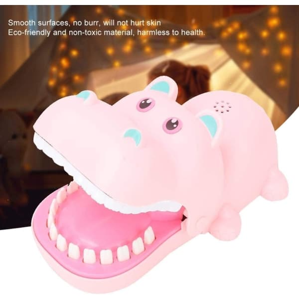 IC Hippo Teeth Toys Spill for Barn, Klassisk Biting Finger Tannlege