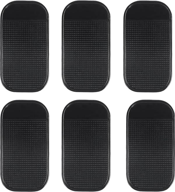 6-pack - Non-Slip - Car - Dashboard - Mats - 13 - cm - 7 - Desk - Mats - Secure - Stable - Coasters