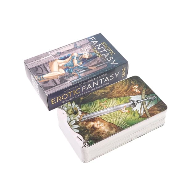 IC Fantasy Tarotkort Engelskt Bordsrollespill Spådomsprofet Multifarget Onesize