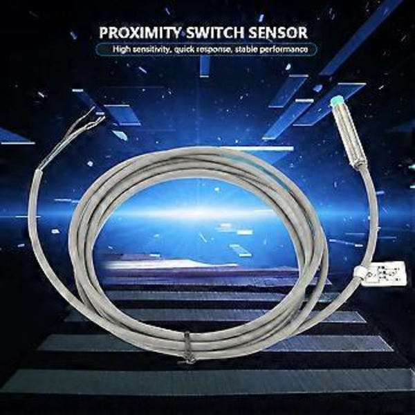 2mm Induktiv Sensor Nærhetssensor Detektor 3-Leders NPN NO 10-36VDC