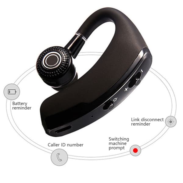 IC CNE Bluetooth-hodetelefon med mikrofon, trådløs