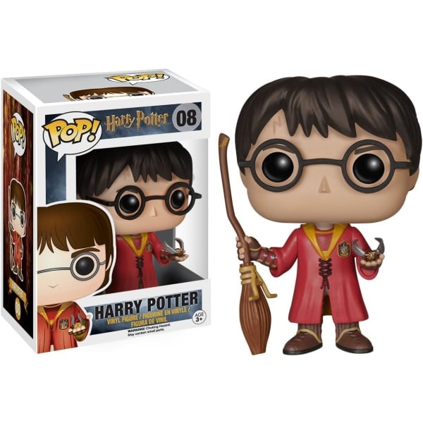 IC Funko!POP! Elokuva: Harry Potter: Harry Potter Quidditch-asu Action-hahmo