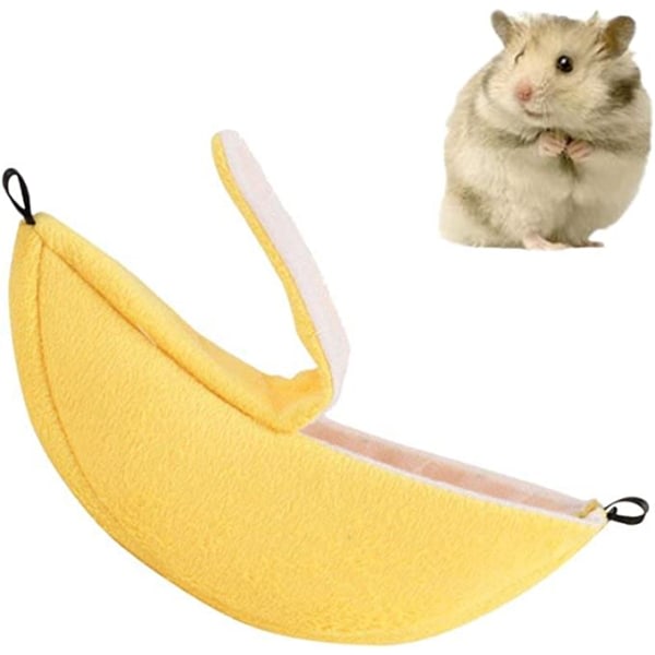 IC Banan Hamster Säng Hus Hängmatta Smådjur Varm Säng