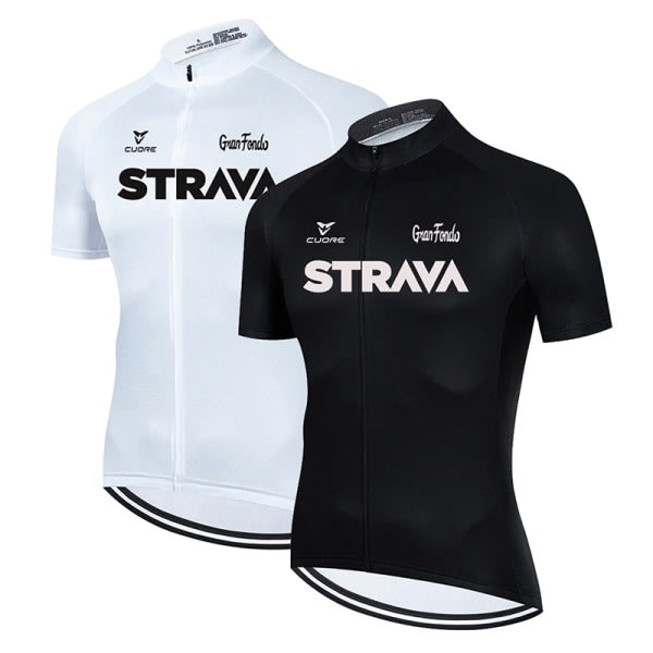 IC Ny mountainbike cykeltröja Gel cykelbyxa kortärmad svart 4XL