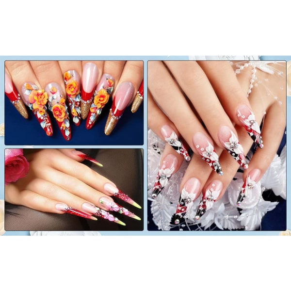 IC Kolinsky Akryl Nagelborste, 3D Nagelborstar För Akryl #8