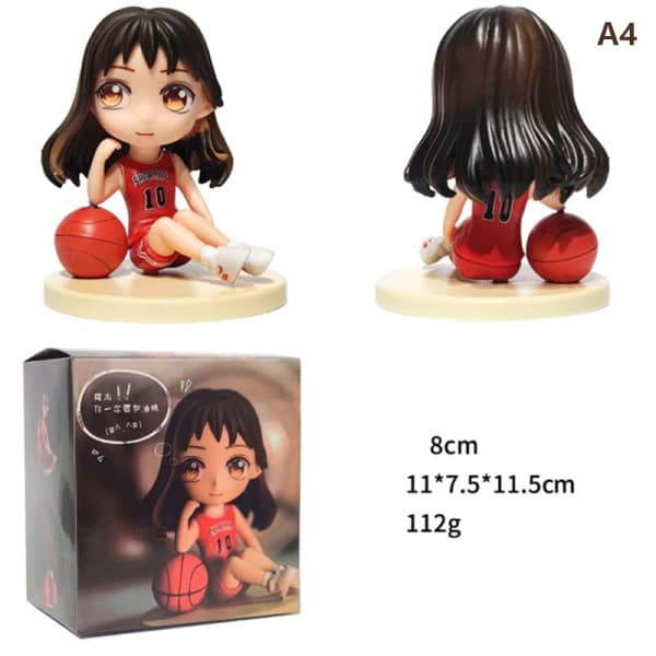 IC Q-version Anime Slam Dunk Figur Sakuragi Flower Road Rukawa Ma A4
