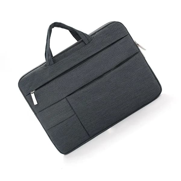 Laptop Sleeve, Shockproof Protective Computer Carrying Case with Front Pocket Black L Black L Svart L
