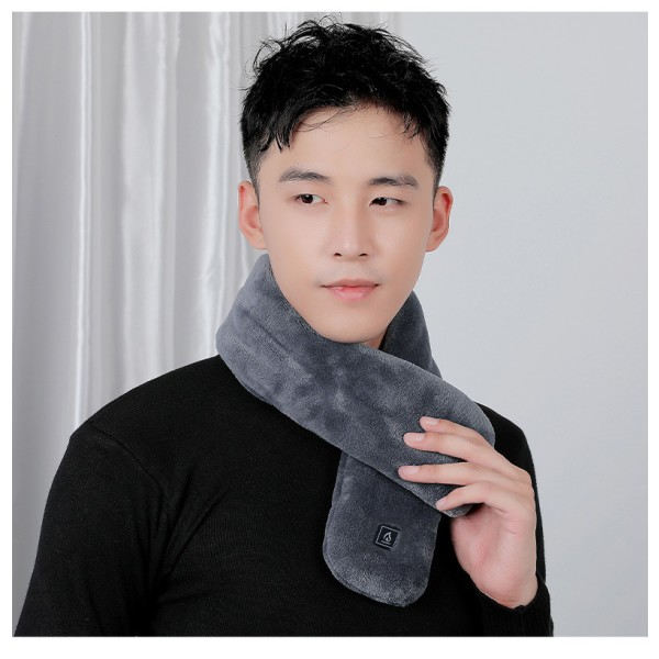 IC Nakkevarmeskjerf USB Smart Oppladbar Varmepute for Nakke & Skuldre Unisex Vinter
