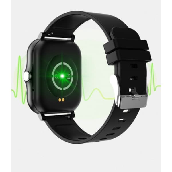 IC anpassad urtavla musik smart armbandsklocka (guld lim)