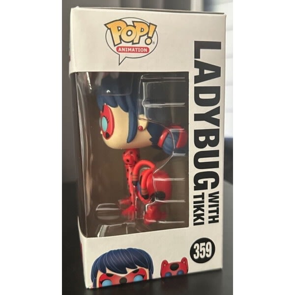 Funko Pop! Vinyl W/P Animation Miraculous Ladybug og Cat Noir POP 359#&POP 360# POP 360