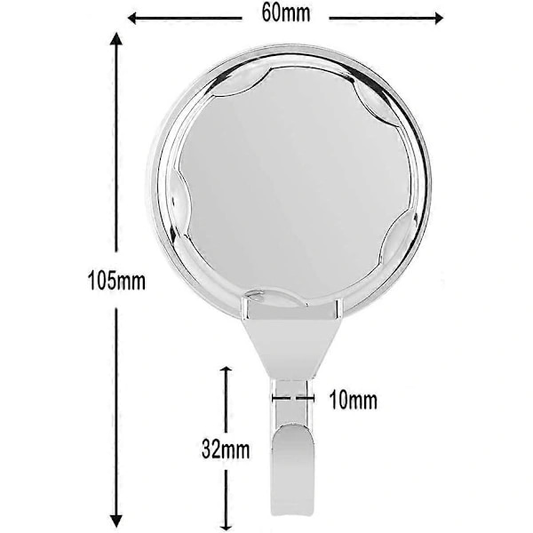 1 Piece Kitchen Suction Cup Hook, Suction Cup Hook Wall Hook, Strong Self-Adhesive Hook for Bathroom, Home Doors [DB]