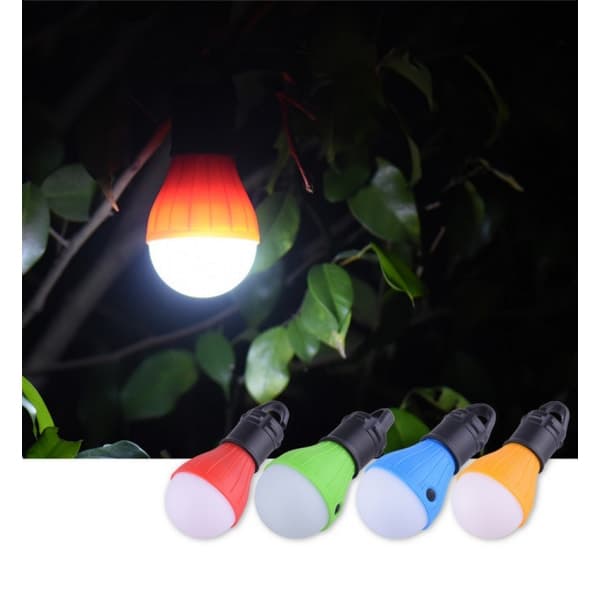 IC Bærbar LED-teltlampe - Orkan Nødlys - Gul