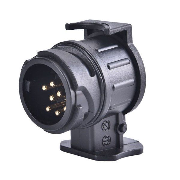 IC 13 till 7-polig kontakt Adapter Trailer Connector 12V Dragkrok Bogsering