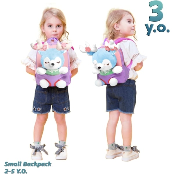 Søt ryggsekk for små jenter 2-6 år gammel #