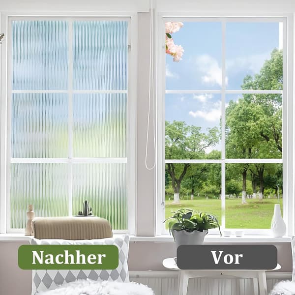 Window Film - 40 - 200 - cm - Self-adhesive - Static - Privacy - Sun Protection - Insulation - Electrostatic - Window Stickers