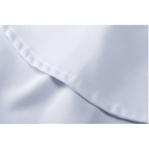 Fake Shirt Tail Blus Fåll Kjol Tröja Extender Avtagbar 1. hvid M