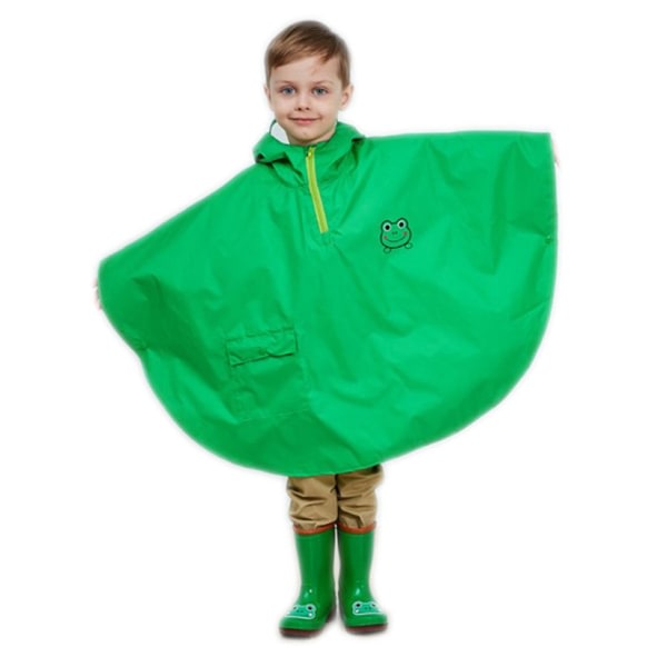 IC Flickor pojkar regnjacka vattentät andas 100% regntäta barn och tonåringar unisex huva regnjacka 75-175 cm