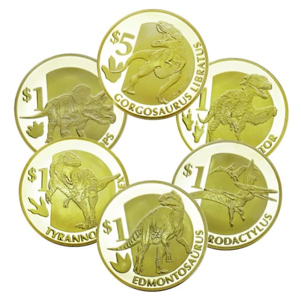 IC Ancient Dragon Jubileums Guldmynt Bursdagsgave Torden D A2