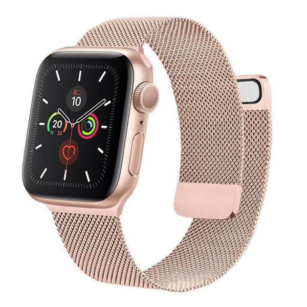 IC Armband Klockarmband 18/20/22mm Milanese Loop Metall, mesh rostfritt stål Svart