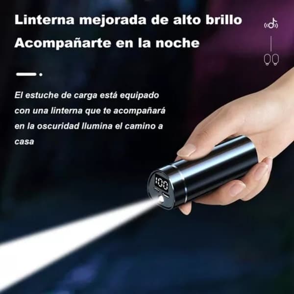 IC Bluetooth 5.0 trådløse hodetelefoner med handsfree