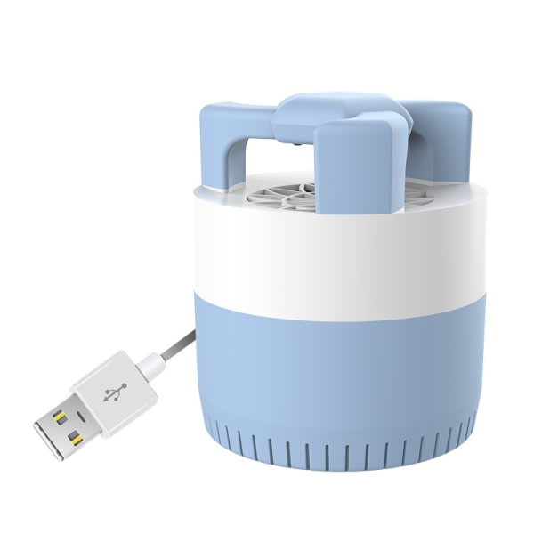 IC LED-myggfälla (blå), bärbar flugfälla, elektrisk