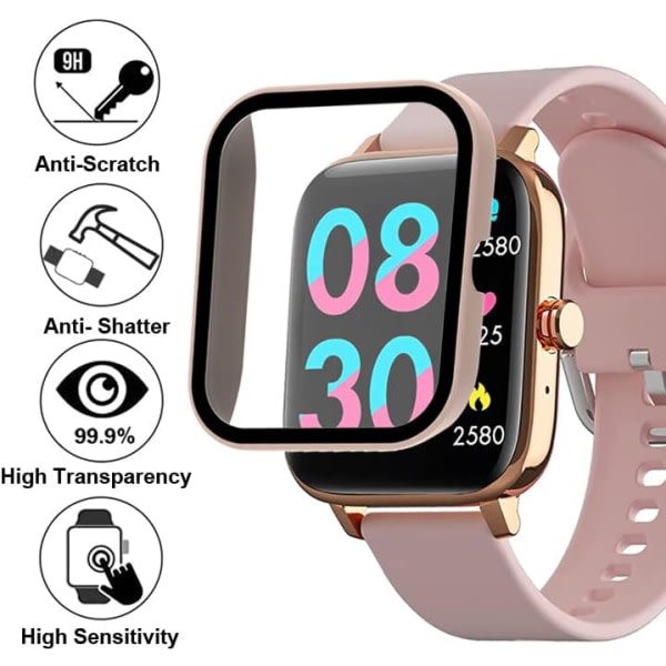Smart Watch -fodral med skjermbeskyttelse Kompatibel med LUOBA I13 IC