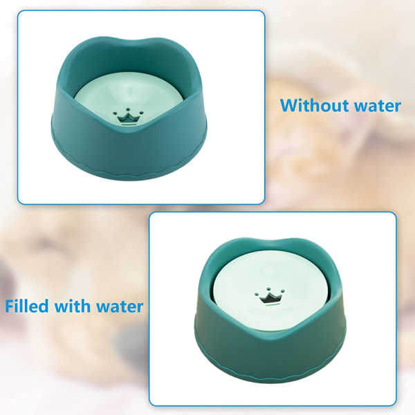 IG Vattenskål för husdjur med flytande skiva Spillsäker vattenskål