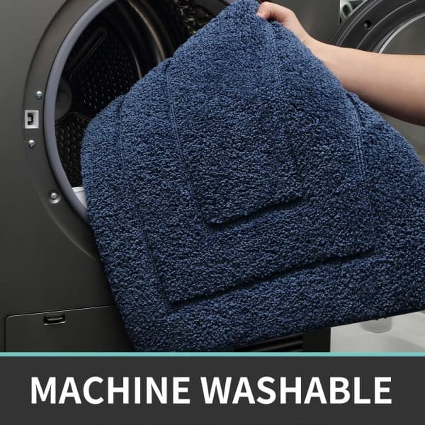IC Sklisikker badematte, myk mikrofiber badematte, vannabsorberende