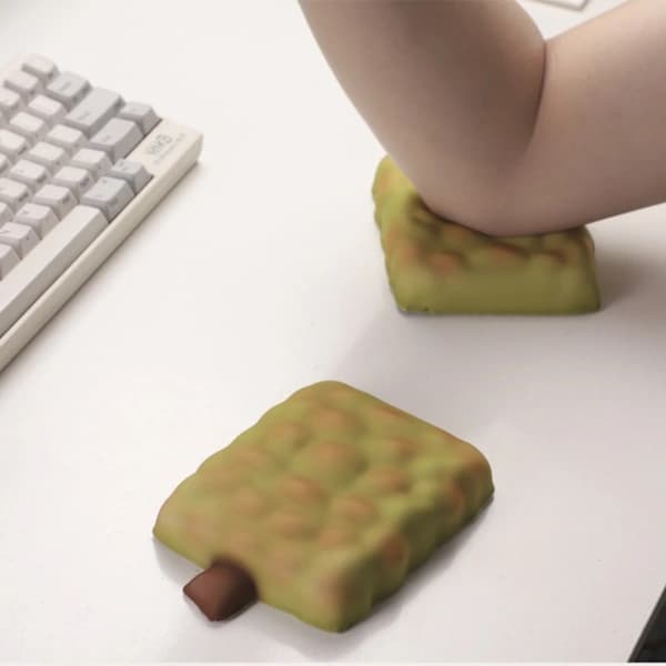 Mus Håndleddsstøtte Ergonomisk Håndleddsstøtte Silikon Håndleddspute for Datamaskin