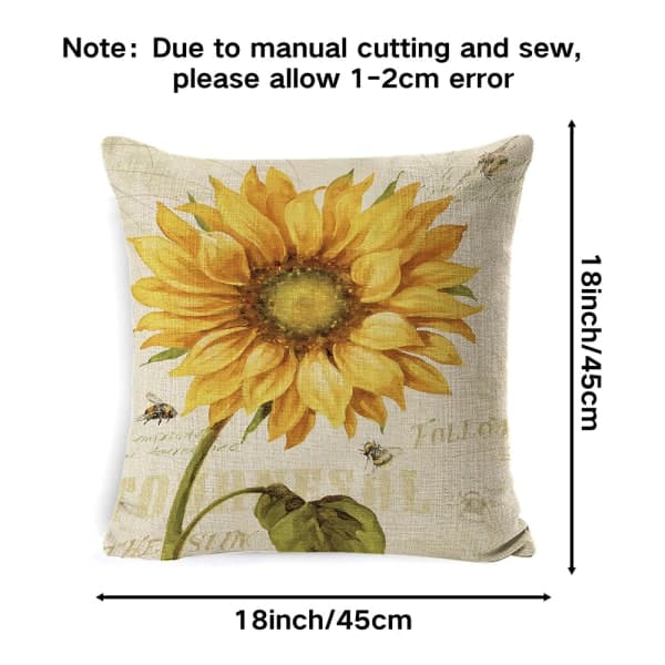 IC 4 STK 45*45cm Kuddfodral Dekorativa kuddfodral Combination 1