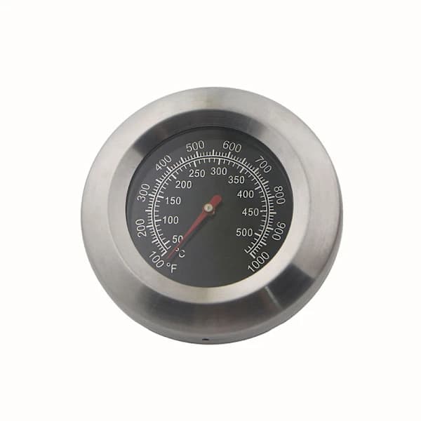 BBQ Grill Termometer Rustfritt Stål Temperaturmåler for Røyker Kullgrill Matlaging 3 Tommer 1000F
