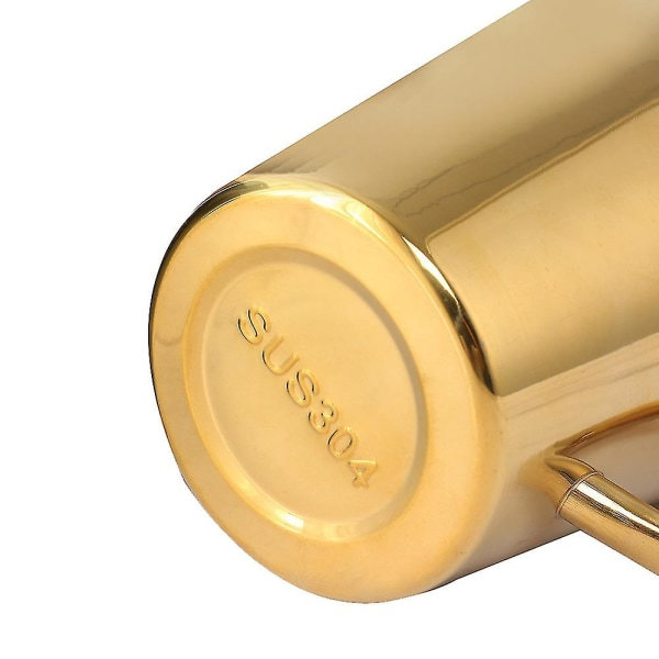 IC Bægrehåndtag til kaffekop i rustfrit stål 300 ml - guld