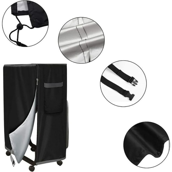 Foldbar sengopbevaringsovertræk Justerbar vandtæt støvtæt multifunktionel 99*38*114cm 99*38*114cm