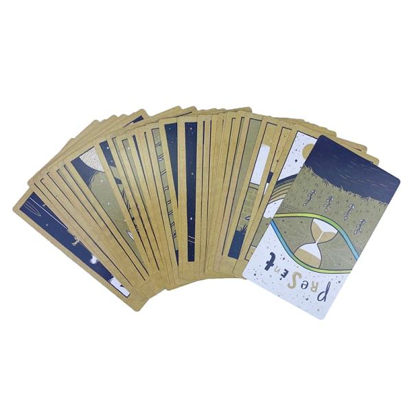 IC 12*7CM Transient Light Tarot Kort Skæbne Spådomsdæk Familie P Multicolor one size