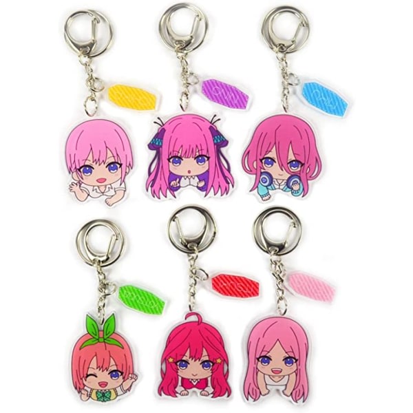 IC The Quintessential Quintuplets akryl nøglering nøglering