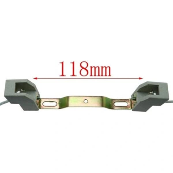 2 pcs 118 mm R7S Ceramic Lamp Base Socket Lamp Holder Converter Plug For F...