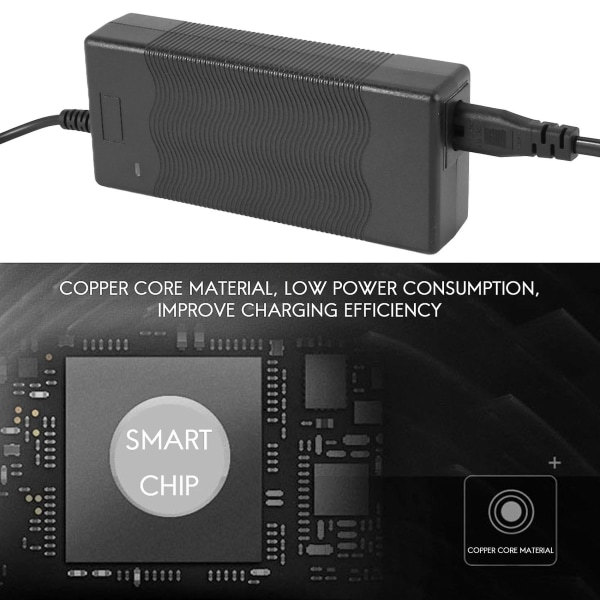 Laddare Kugoo S1 elektrisk skoter 42v batteriladdare (EU-kontakt)