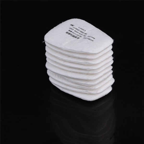IC 15 stk 5N11 bomullsfilter for maske 5000 Hvit One Size