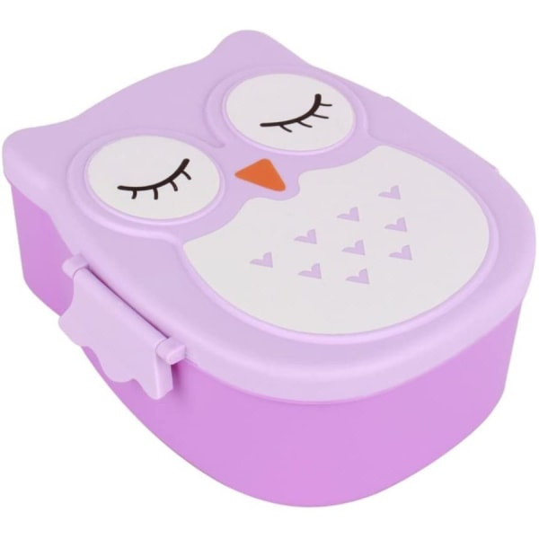 IC 800 ml lunchlåda för barn och vuxna, återanvändbar bento box lunch Lila