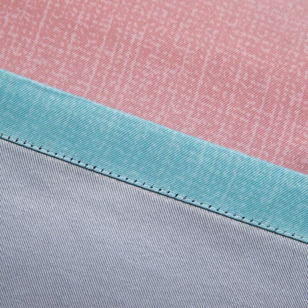 Mørklægningsgardin, Støjreducerende Termisk Isoleret Polyester til Soveværelse Børneværelse, Regnbue 53 x 63 Tommer