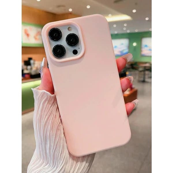 Matt TPU Støtsikkert iPhone 14 Pro Max Deksel / iPhone 16 / 15 Pro Max / 15 Plus / 15 Pro / 15 Fullstendig Dekkende Mobildeksel Rosa iPhone 16 Pro Pink iPhone 16 Pro
