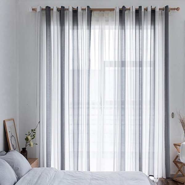 IC Gardiner 2-pack perforerade chiffonggardiner 132cm*244cm