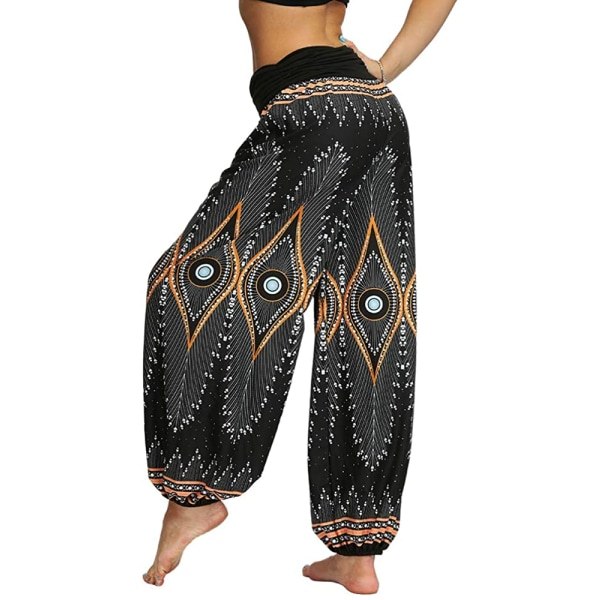 IC CNE Casual Mångsidiga Yogabyxor med Hög Midja, One Size