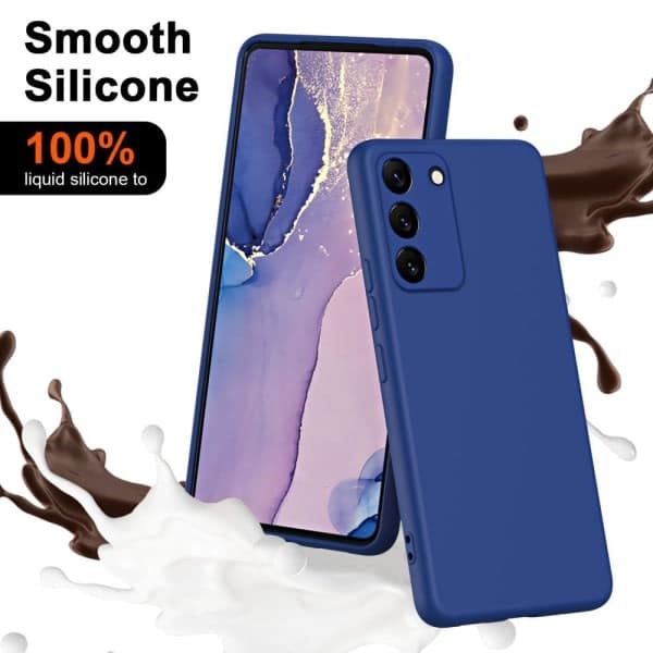 IC Samsung Galaxy S23 Cover Gummibelagt TPU Sort