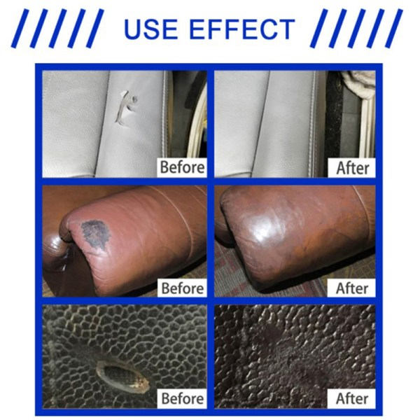 IC 50ml Avancerad läderreparationsgel Läderfärgningsmedel Skor Clo Black