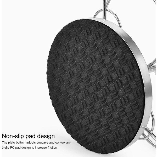 15*17 cm Roterende krydderiholder Krydderikasse sæt, krydderiglas/flasker i rustfrit stål Krydderiholder med ske-låg til sukkerskål Servering af te