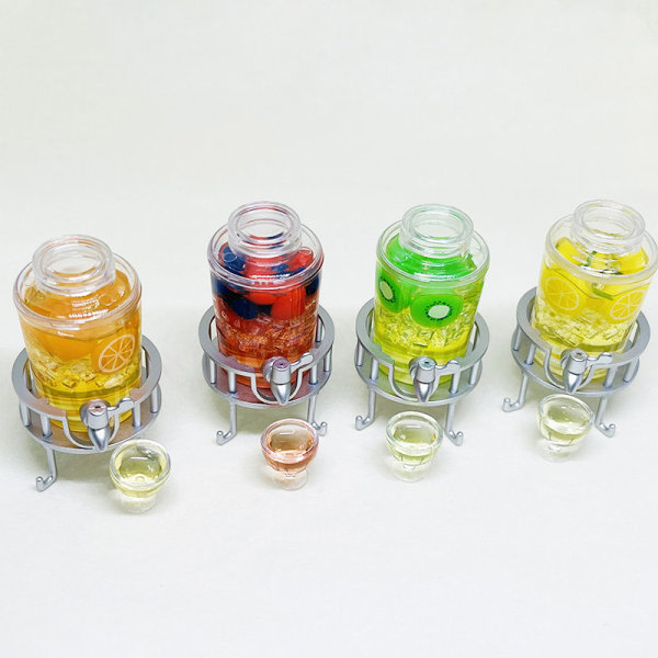 IC Dockhus Miniatyr Juice Fat för Dockhus Lekkök Dr