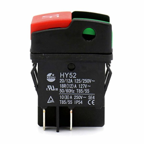 IC HY52 Trykknappsbryter for apparater, elektrisk utstyr